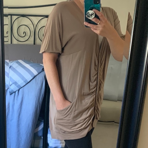 Wilfred light brown (tan) button-up cardigan - Picture 7 of 7